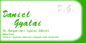 daniel gyalai business card